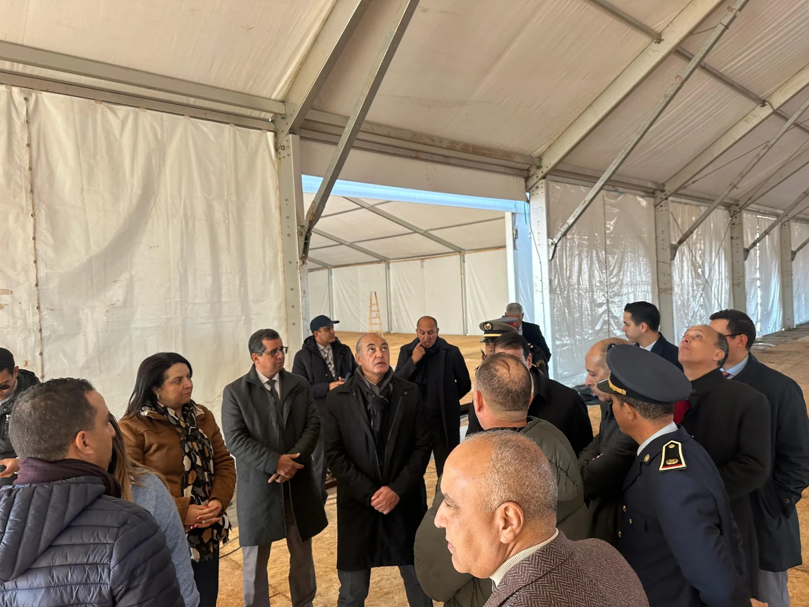 عامل إقليم قلعة السراغنة يتفقد الترتيبات النهائية للمعرض الوطني للزيتون بالعطاوية