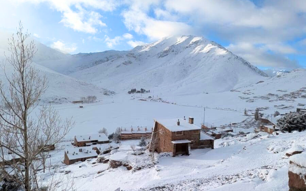 تحذير برتقالي.. تساقطات ثلجية تصل مقاييسها الى 10 سم بإقليم الحوز