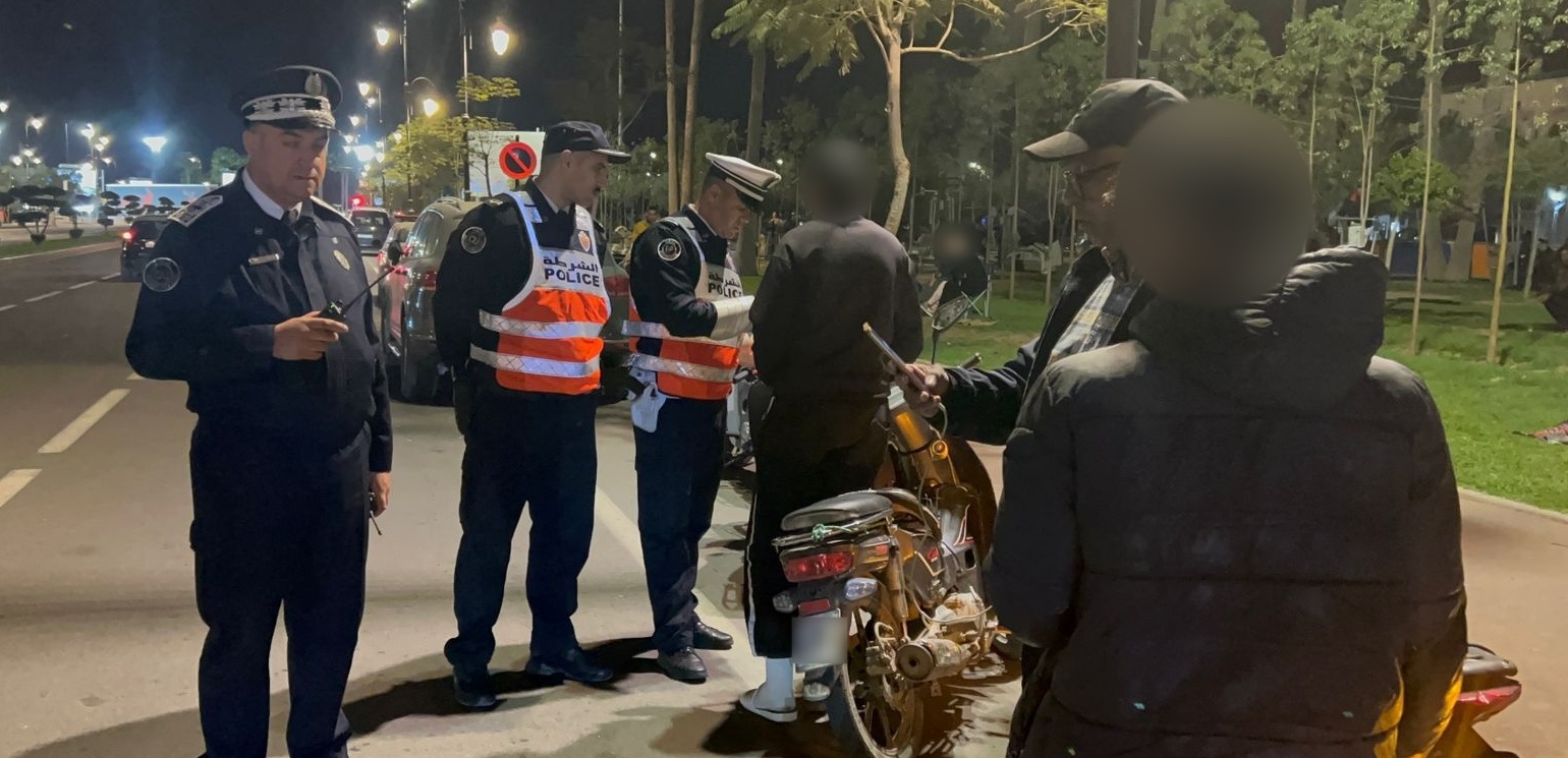 حملة أمنية واسعة بمراكش لضبط مخالفات السير والسياقة الاستعراضية