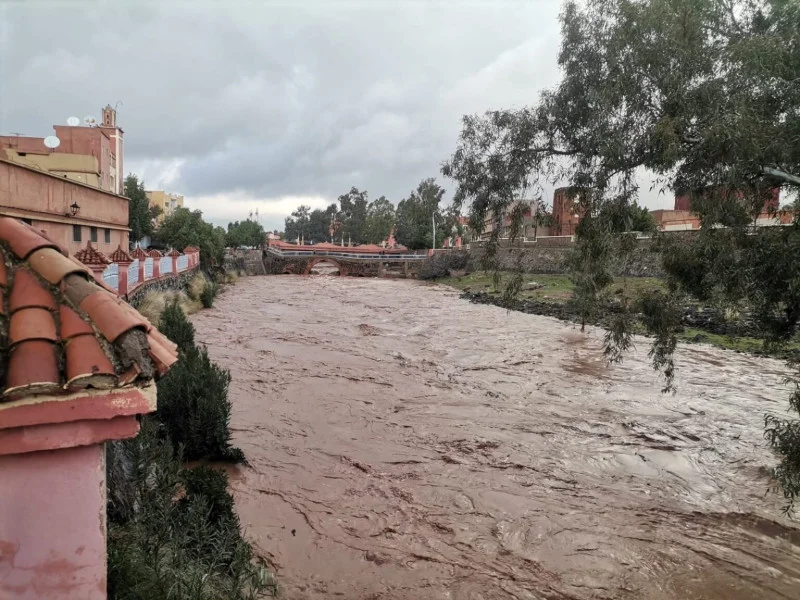 خنيفرة.. تعبئة ميدانية شاملة وتدابير وقائية لتحييد مخاطر ارتفاع منسوب وادي أم الربيع