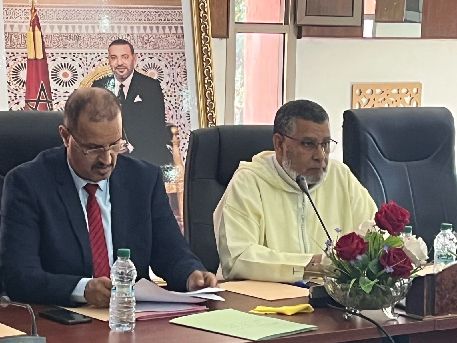 الحباب رئيس جماعة تسلطانت يستعرض حصيلة 8 أشهر من التسيير ويشيد بالشراكة مع مجلس جهة مراكش اسفي