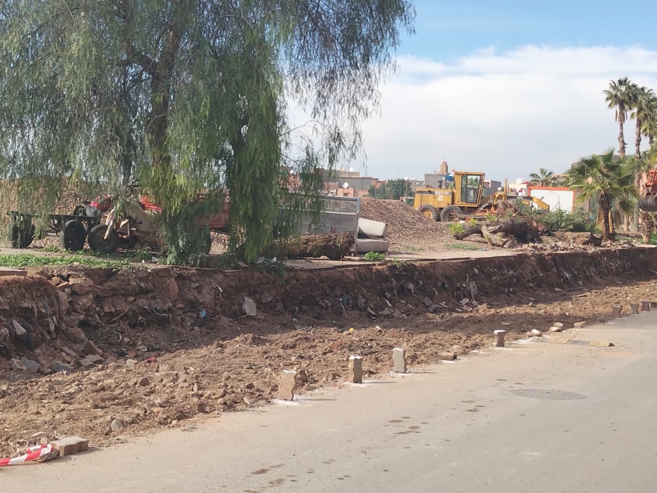 تأهيل محور “حي الفخارة”.. مشروع طرقي لفك الاختناق المروري وربط أحياء مراكش