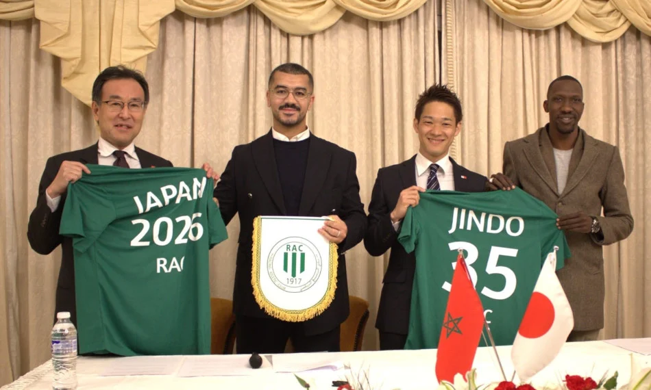 جيندو موريشيتا.. أول محترف ياباني في المغرب يحط الرحال بنادي الراسينغ الرياضي