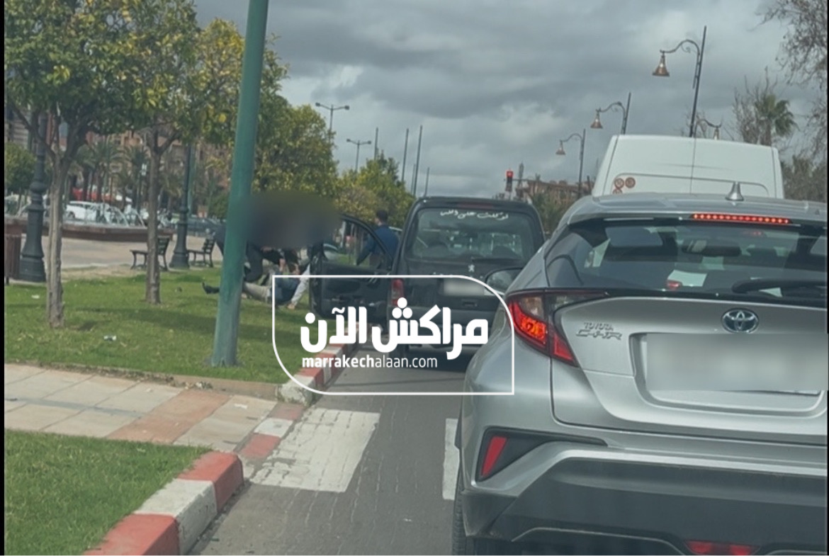 خطير.. إصابة سائق في مشادات استُخدمت فيها آلات حادة بشارع محمد السادس مراكش