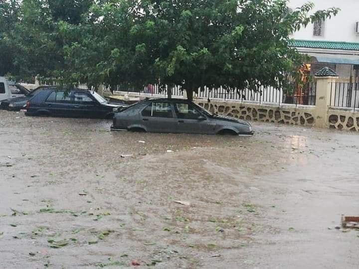 التساقطات المطرية الغزيرة تغرق مدينة تازة