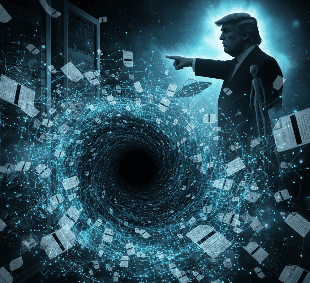 اختفاء آلاف الوثائق السرية الأمريكية بعد ساعات من قرار ترامب الكشف عن “الفضائيين”