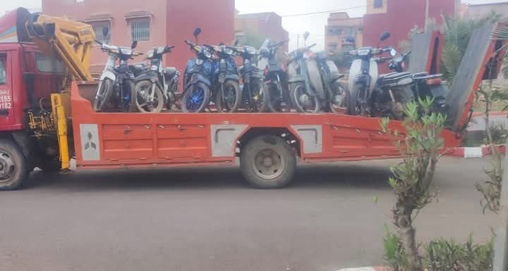 تحناوت.. حملات دركية تضبط الدراجات المخالفة لتعزيز السلامة الطرقية