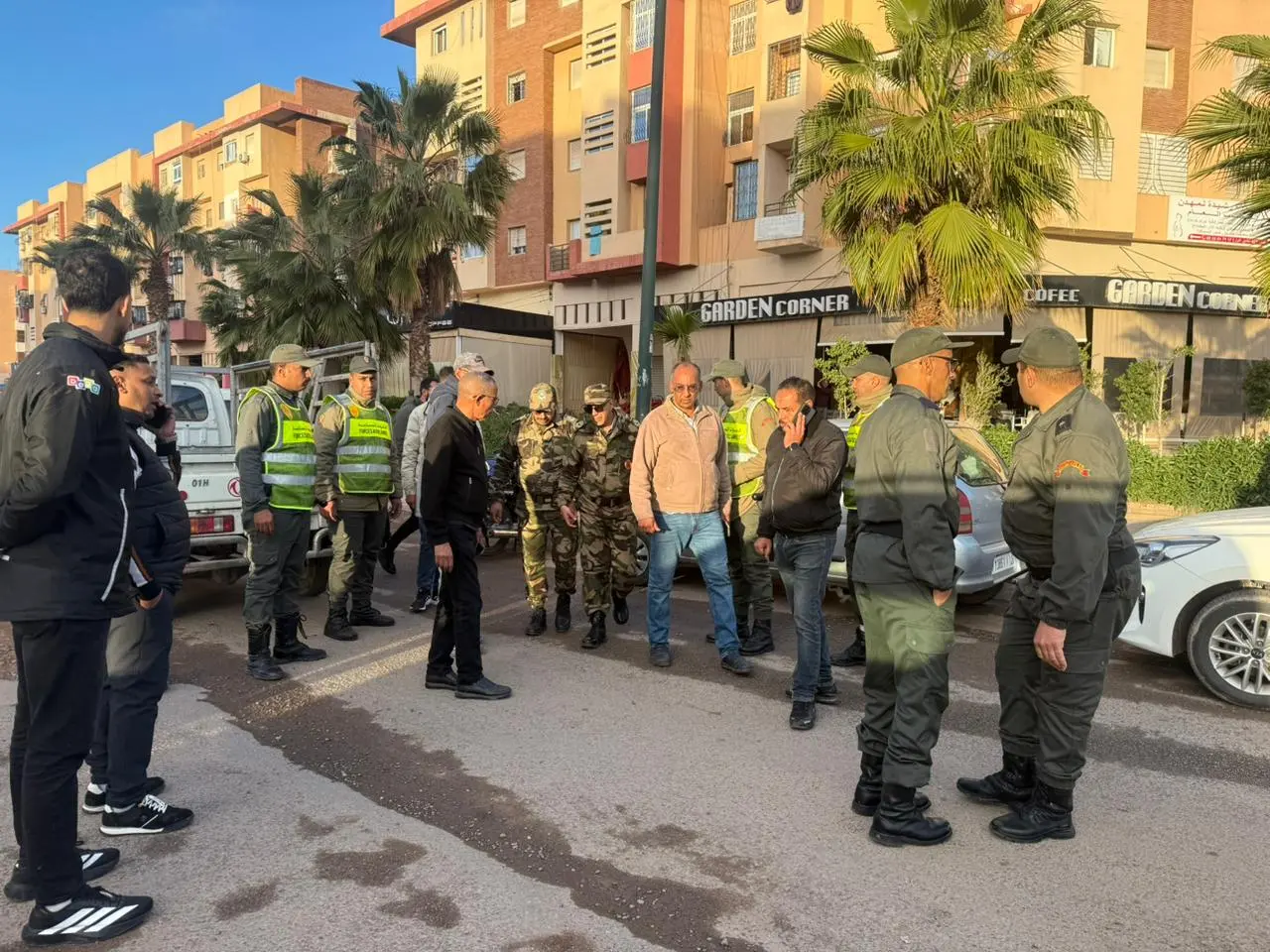 السلطات العمومية تشن حملة لتحرير الملك العمومي بمنطقة أبواب مراكش