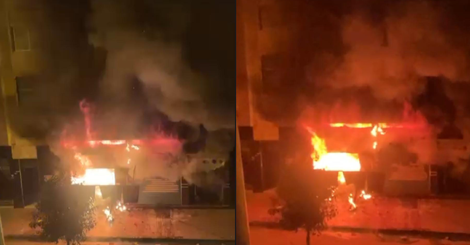 فاجعة بحي جنان اللوز بالبيضاء.. قتيلان ومصابون في حريق مهول داخل محل تجاري