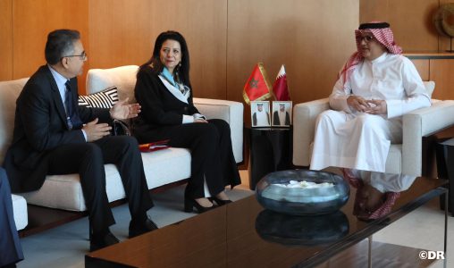 الوزيرة السغروشني تجري بالدوحة مباحثات مع وزير الاتصالات وتكنولوجيا المعلومات بدولة قطر