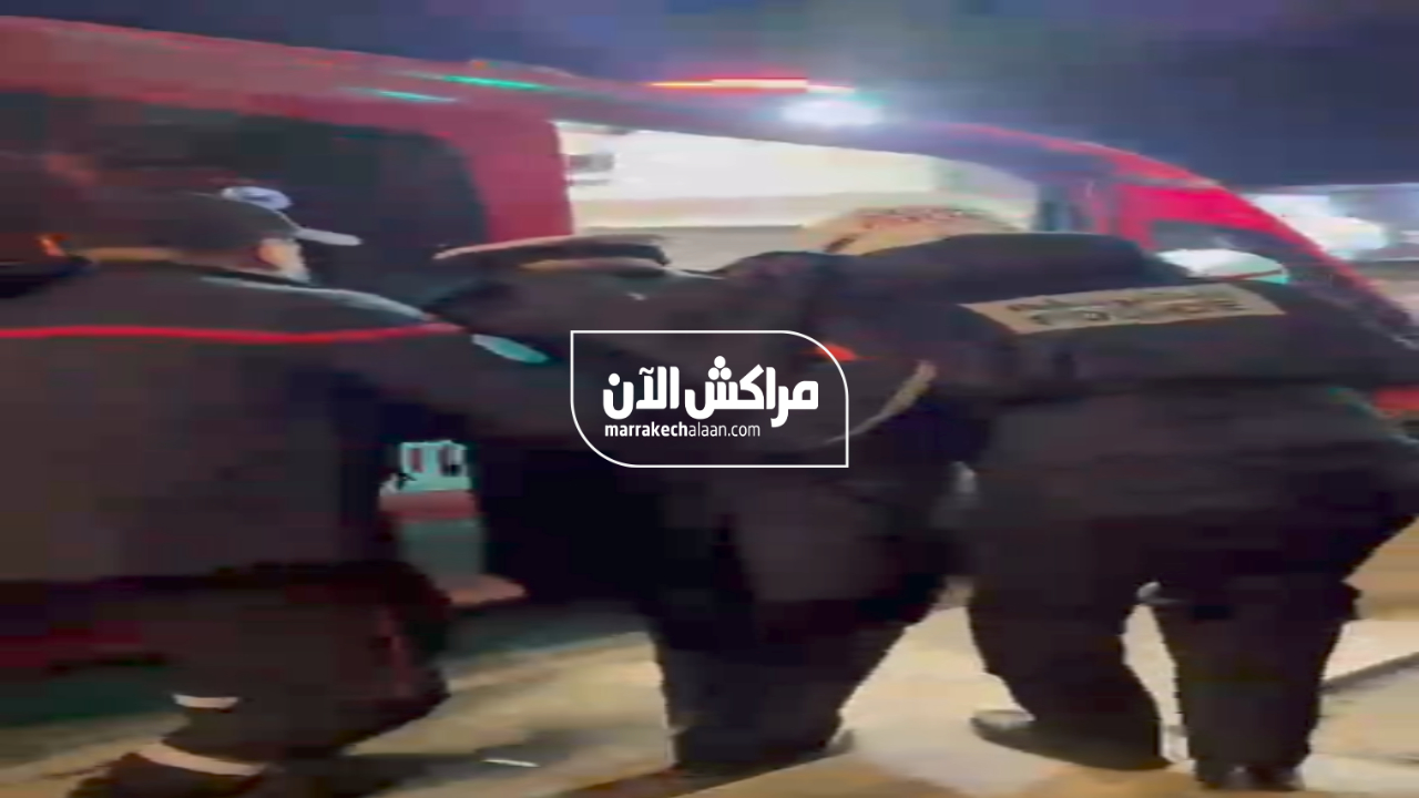بالفيديو.. إصابة مسؤول أمني إثر حادث ناتج عن محاولة فرار سائق دراجة نارية بمراكش