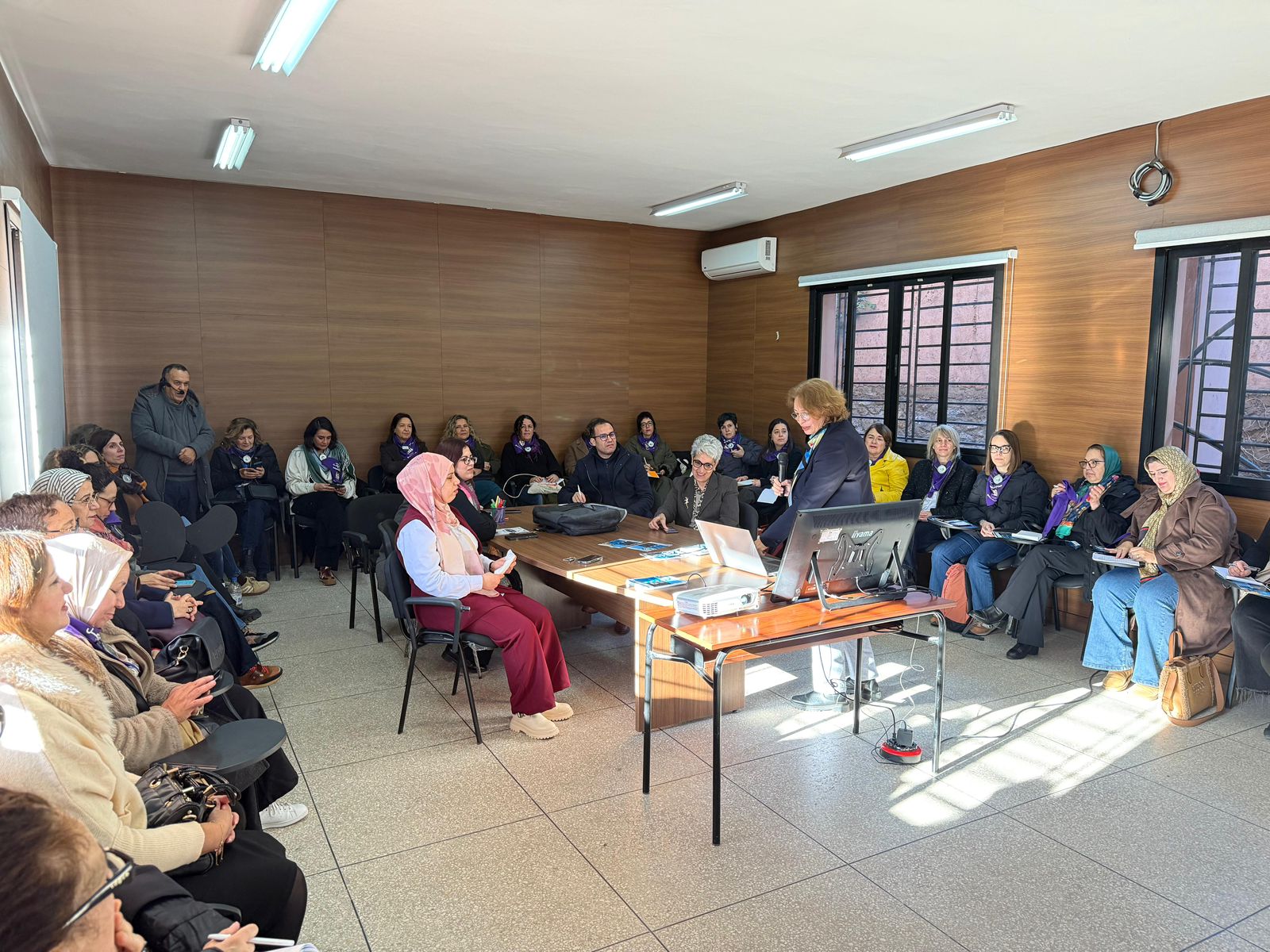 وفد “مساواة متوسطية” يبحث آفاق التعاون مع مركز التعليم الدامج بجامعة القاضي عياض بمراكش