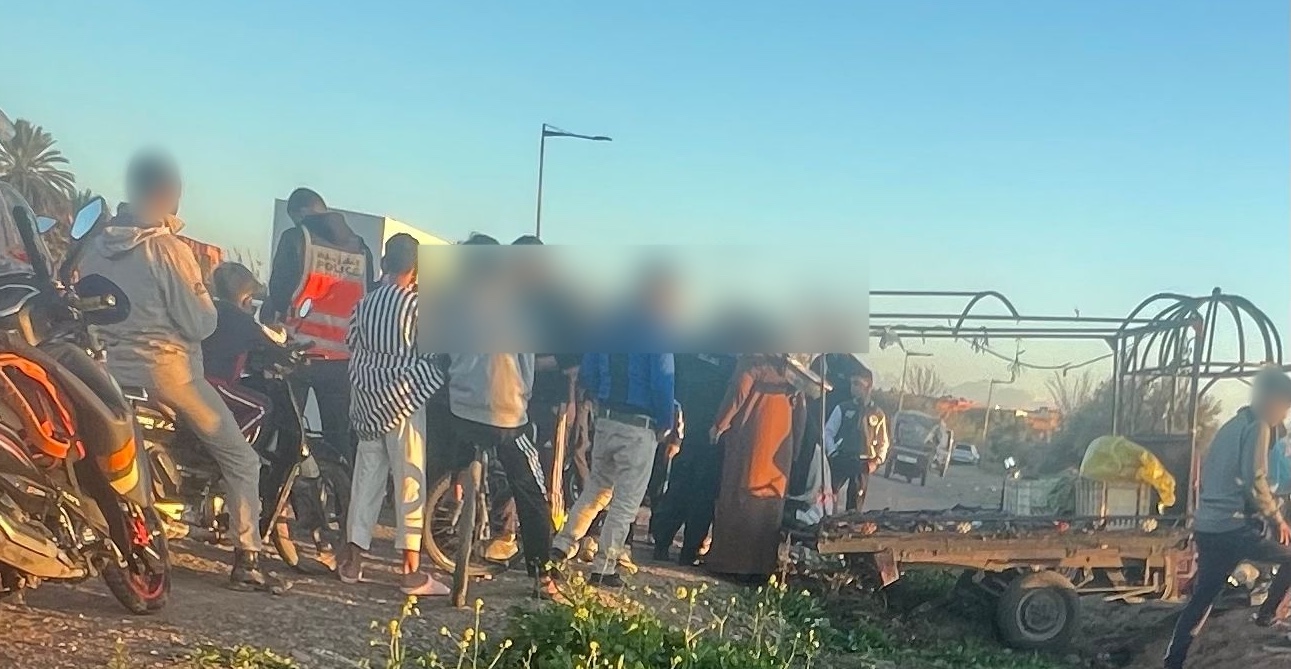 عاجل.. إصابة شخص وطفلة في تصادم بين دراجة نارية و”تريبورتور” بمراكش