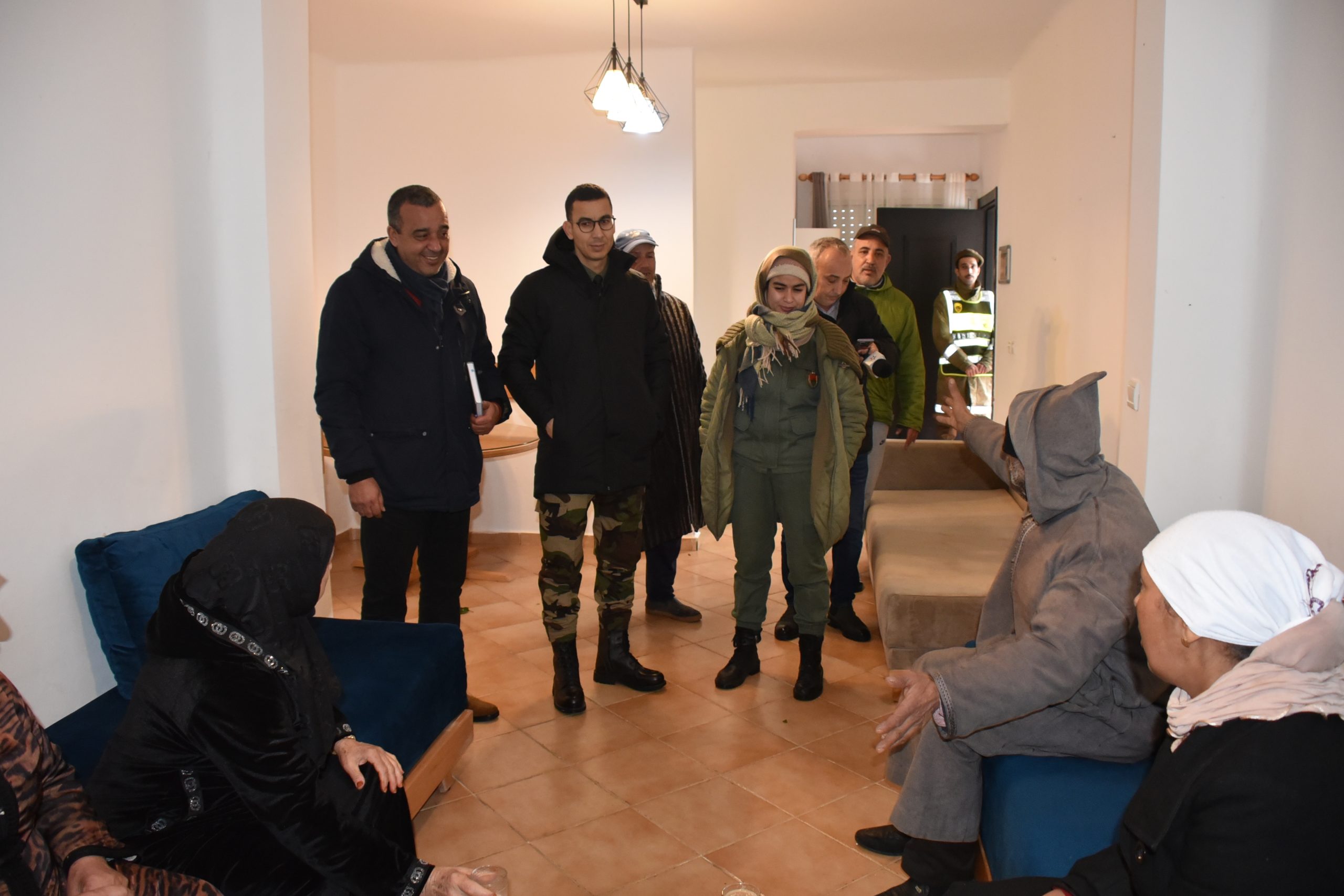 مدينة الفنيدق تستقبل المئات من المتضررين من ارتفاع منسوب وادي اللوكوس بالقصر الكبير