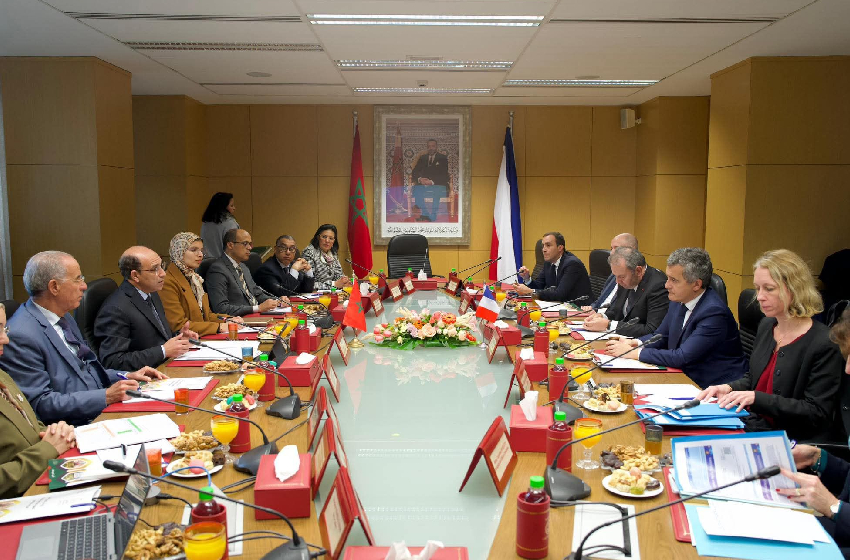 بلاوي يتباحث بالرباط مع وزير العدل الفرنسي