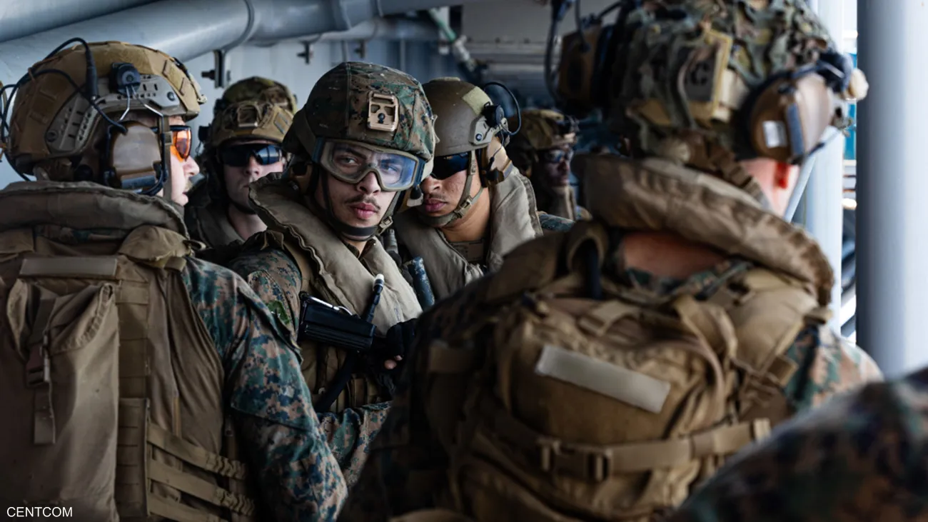 وصول 3500 من قوات المارينز إلى الشرق الأوسط