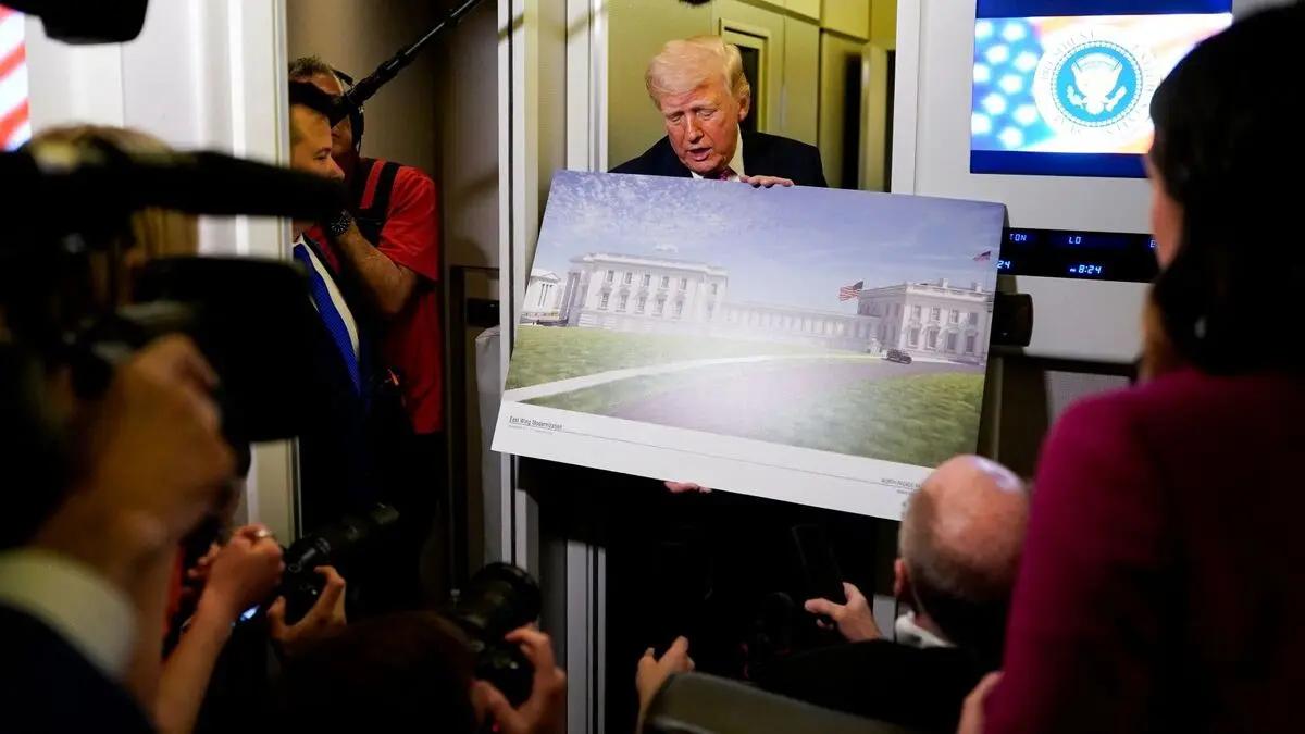 ترامب يبوح بسر: مجمع عسكري تحت قاعة الرقص في البيت الأبيض