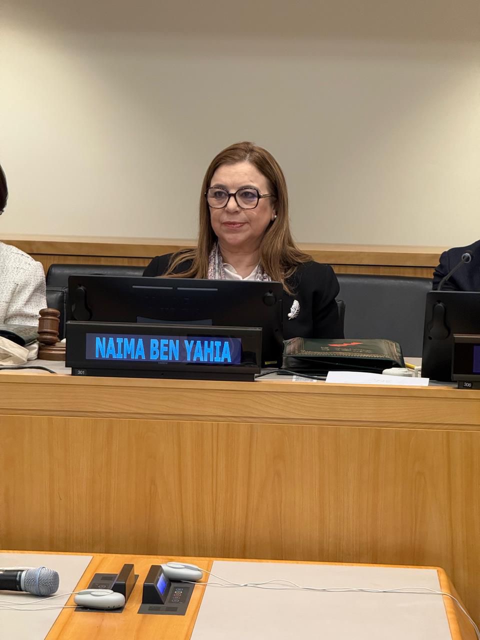 الوزيرة ابن يحيى تؤكد من نيويورك ان الإرادة السياسية القوية لجلالة الملك محرك أساسي في مجال النهوض بأوضاع النساء المغربيات