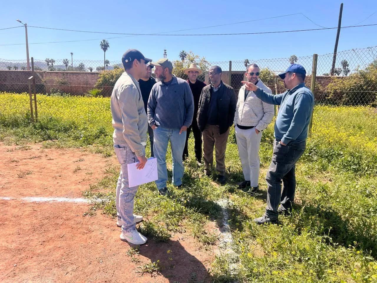 أيت أورير.. اجتماع تقني يحسم الترتيبات الأخيرة لتأهيل الملعب البلدي