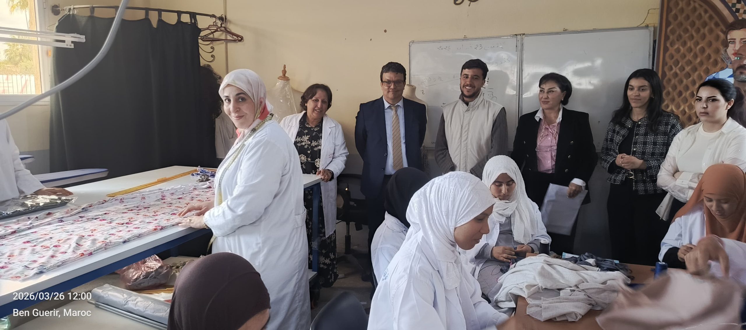 زيارة عاملية لمراكز التكوين والتأهيل في فنون الصناعة التقليدية بابن جرير