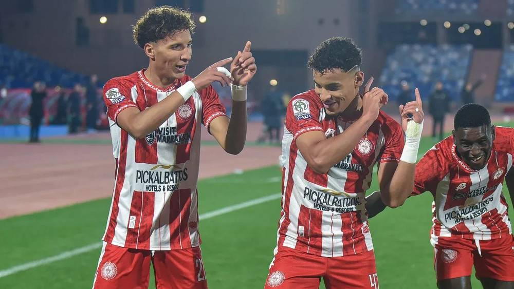 الكوكب المراكشي يحسم مباراة حسنية أكادير بثنائية