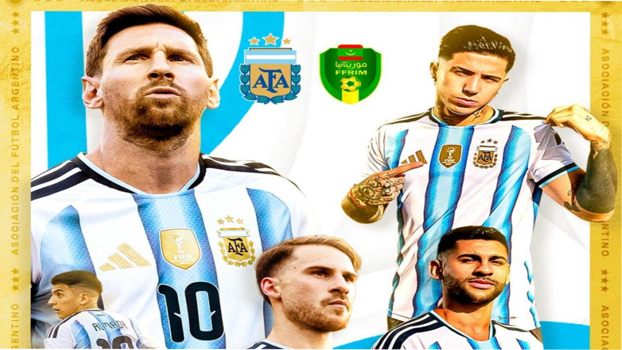 الأرجنتين تواجه موريتانيا وديا في لا بومبونيرا