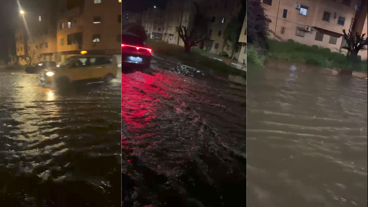 مراكش.. مياه الأمطار تغمر الشوارع العزوزية وتدفع الساكنة للتدخل الميداني +فيديو