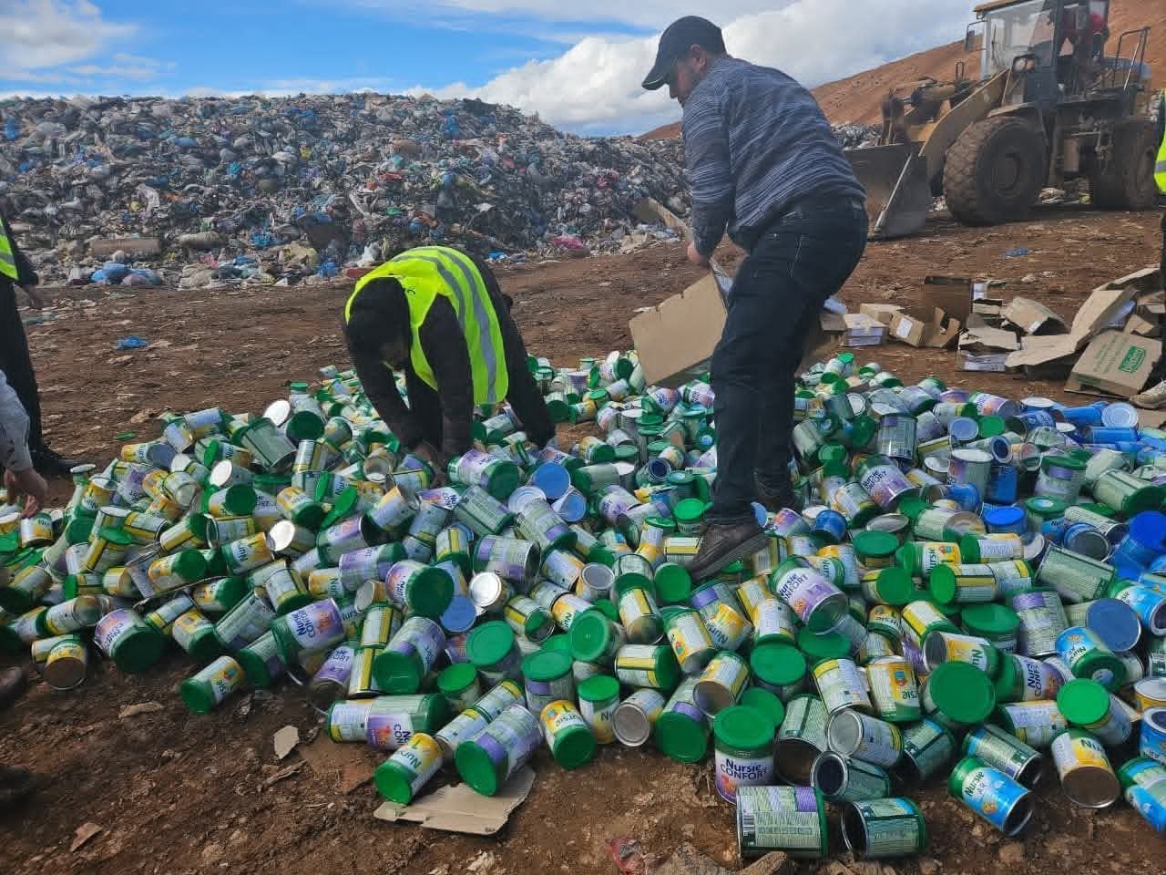 إقليم بركان.. حملة استباقية لسحب وإتلاف كميات من حليب الأطفال للاشتباه في تلوث بكتيري