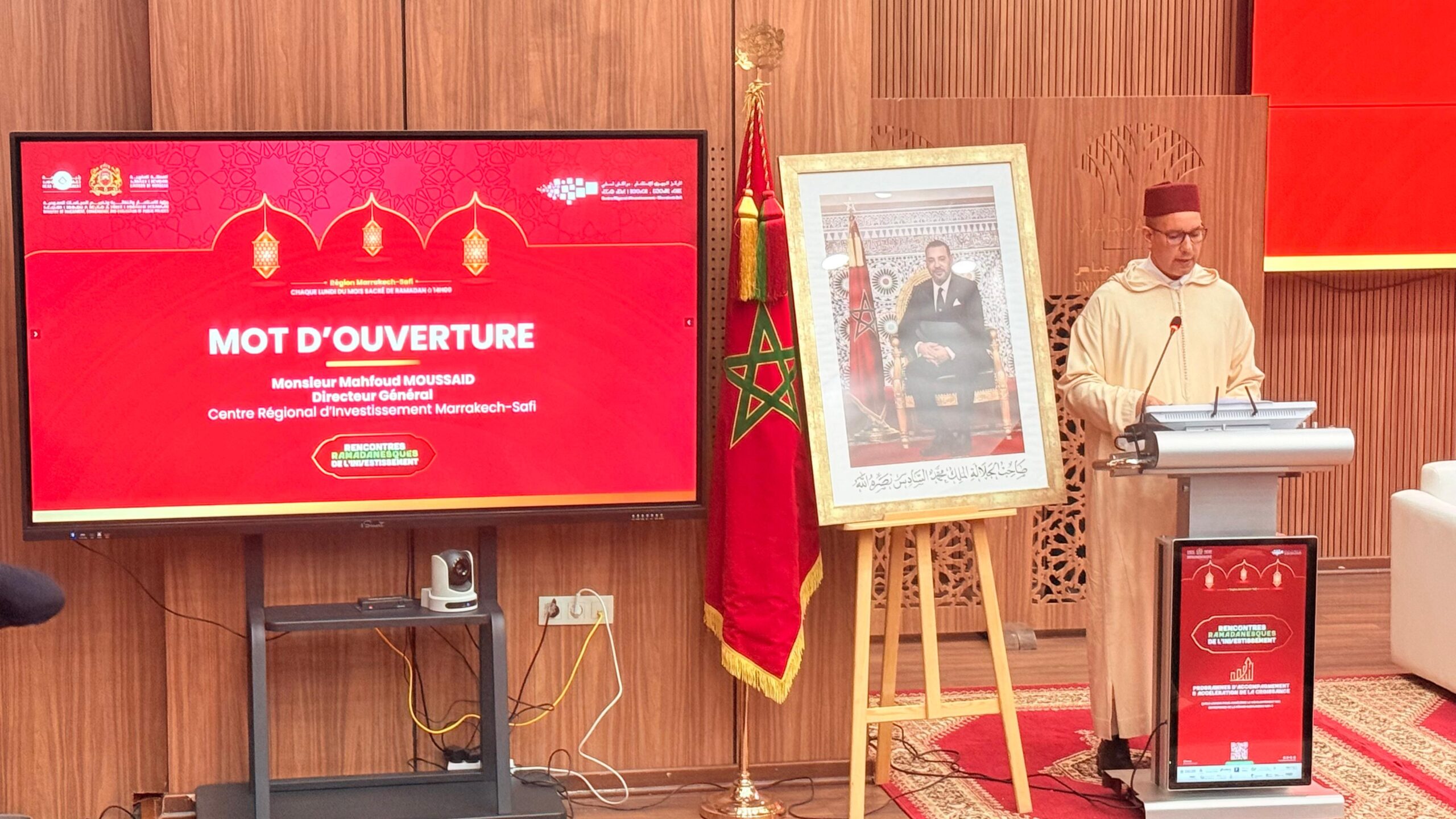 بالفيديو.. مدير مركز الاستثمار بمراكش يختتم اللقاءات الرمضانية بالتأكيد على محورية مواكبة المقاولات