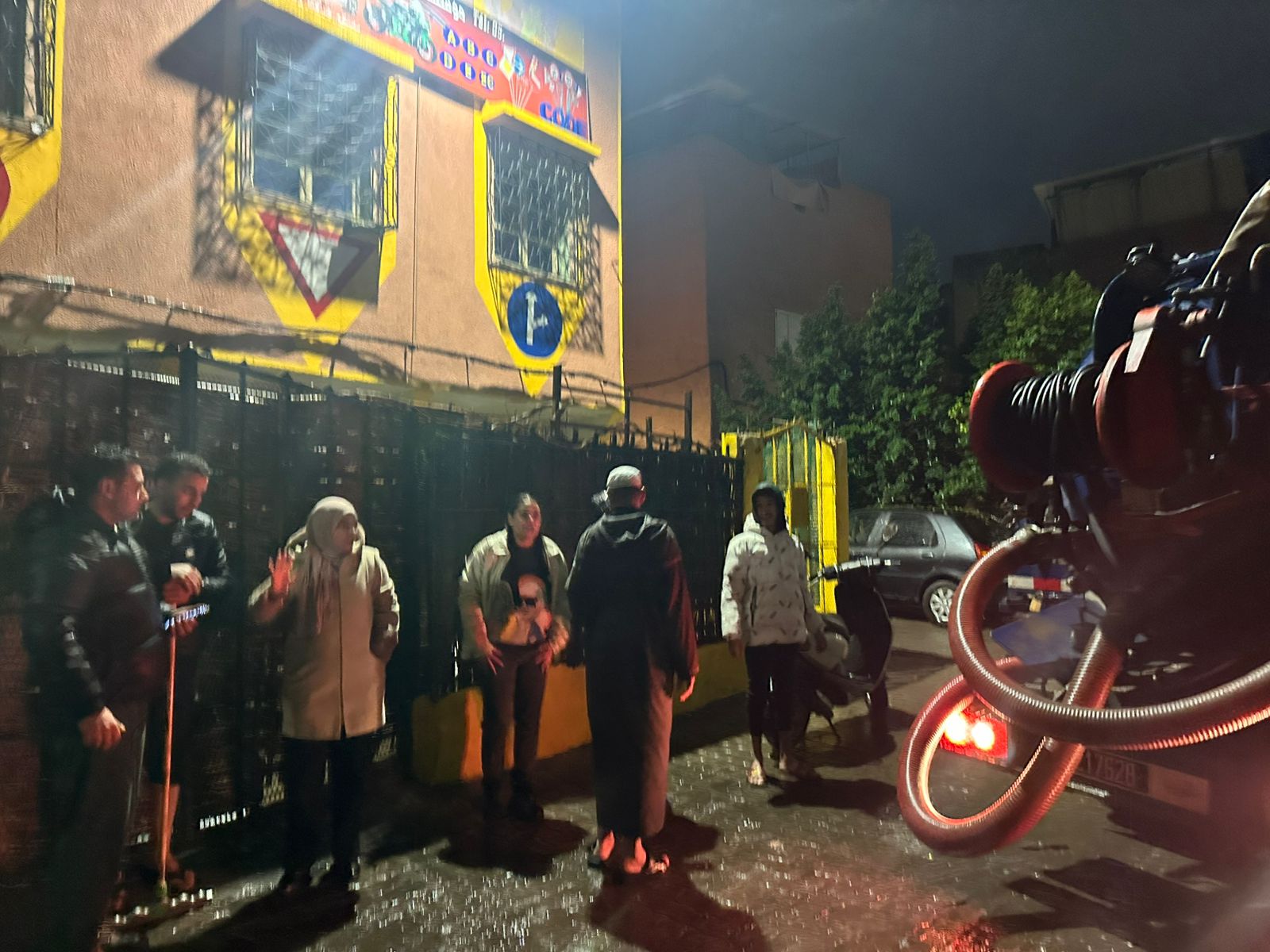 رئيسة مقاطعة سيدي يوسف بن علي مراكش تقود جولة ميدانية لمواكبة إصلاحات شبكة التطهير