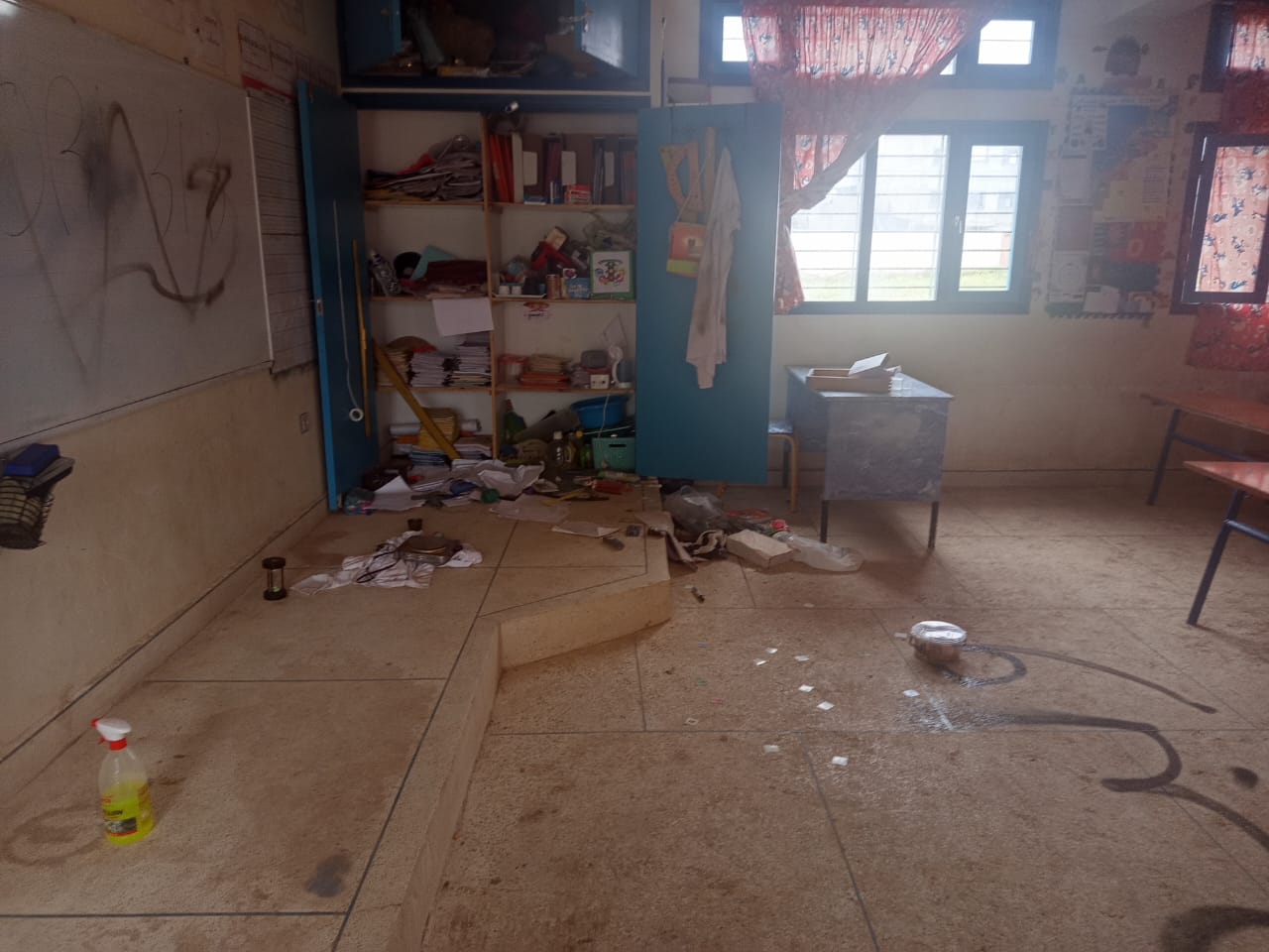 تسجيل أعمال تخريب وسرقة استهدفت مجموعة مدارس “سيدي إبراهيم الكانون” ضواحي قلعة السراغنة