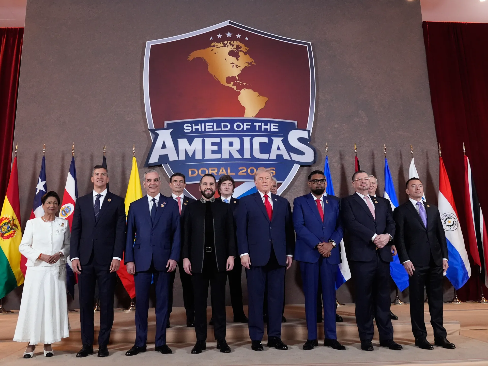 ترامب يحض دول أمريكا اللاتينية على استخدام القوة العسكرية ضد كارتيلات المخدرات