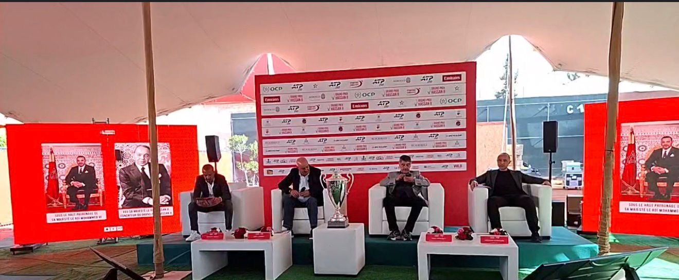 مراكش.. انطلاق الندوة الصحفية للدورة الـ40 لجائزة الحسن الثاني الكبرى للتنس