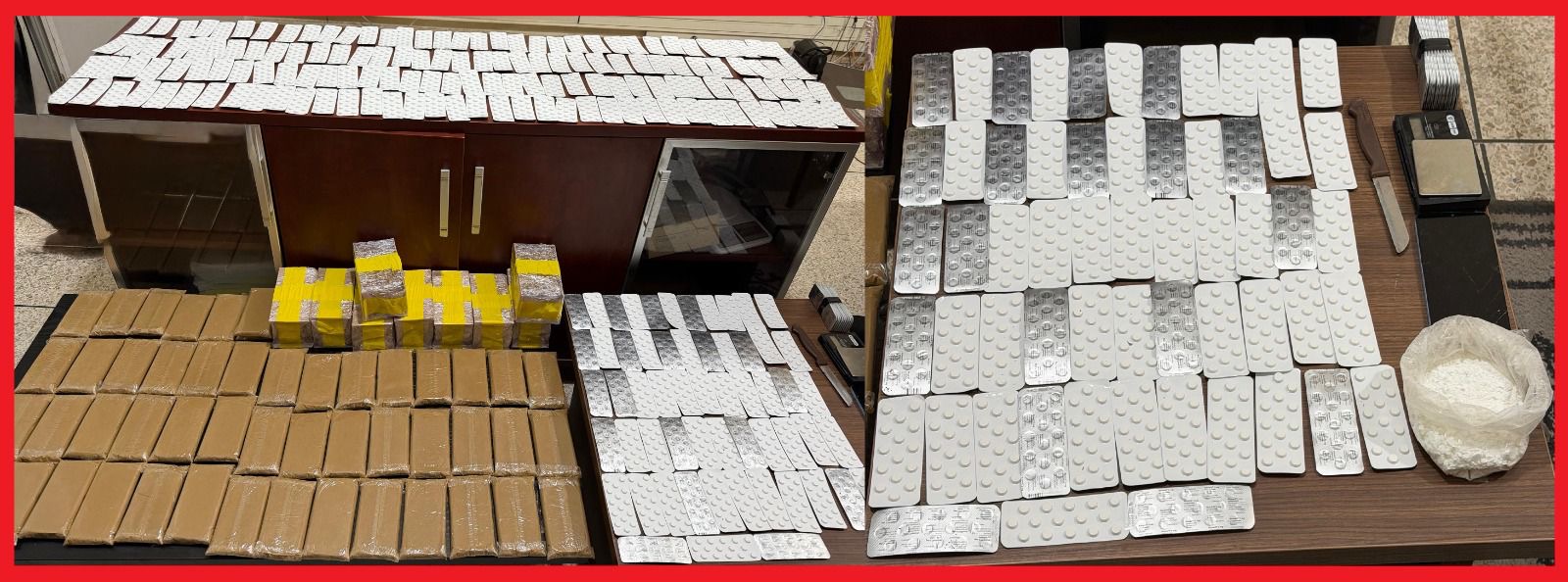 توقيف ثلاثة أشخاص وحجز كميات من المخدرات بضواحي مراكش