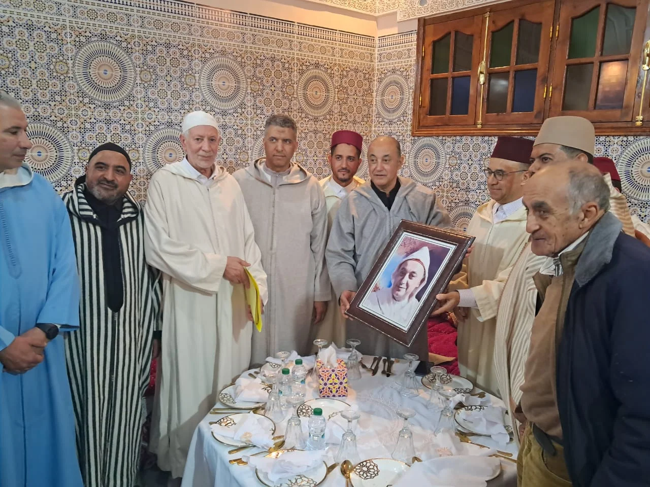 عامل إقليم قلعة السراغنة يترأس أمسية دينية بالمدرسة الرحالية العتيقة