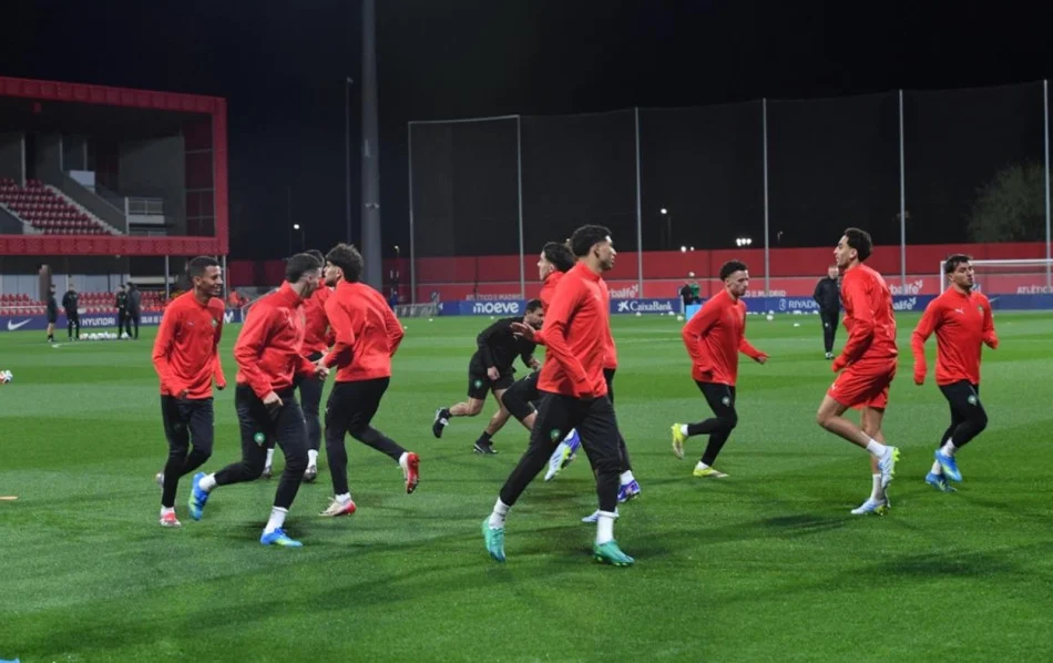 الأسود أمام الإكوادور.. محمد وهبي يركز على الانسجام الجماعي في آخر حصة تدريبية