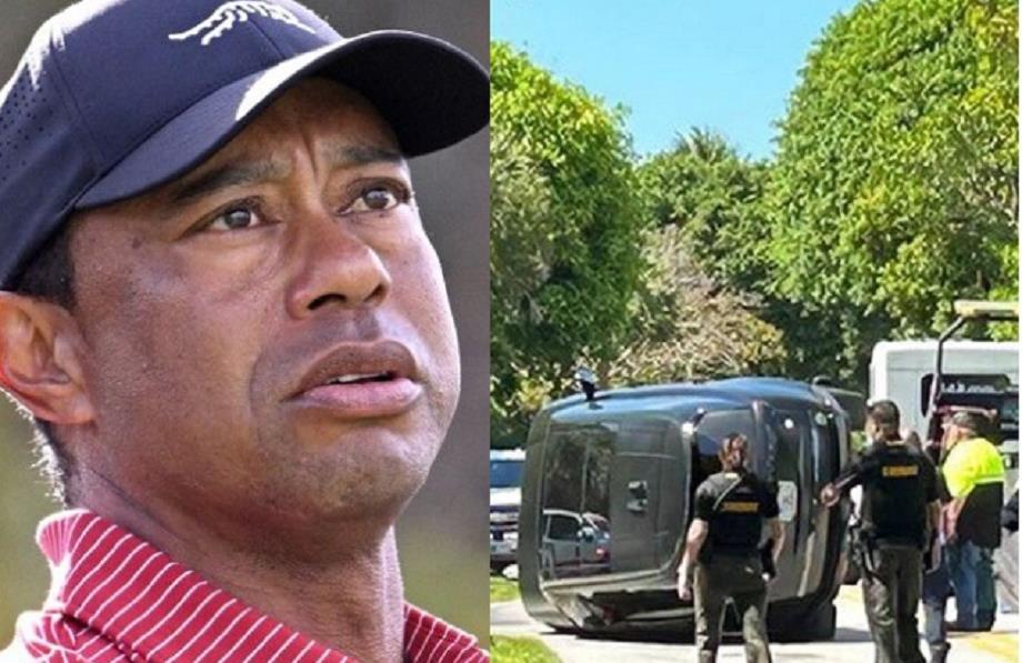 أسطورة الغولف تايغر وودز يتعرض للاعتقال بعد حادث سير في فلوريدا