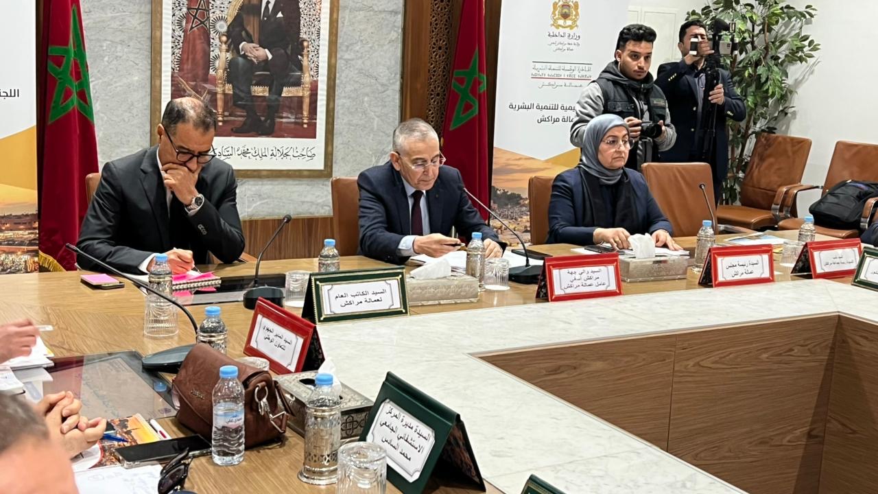 والي جهة مراكش آسفي يترأس اجتماع اللجنة الإقليمية للتنمية البشرية لتنزيل برامج سنة 2026