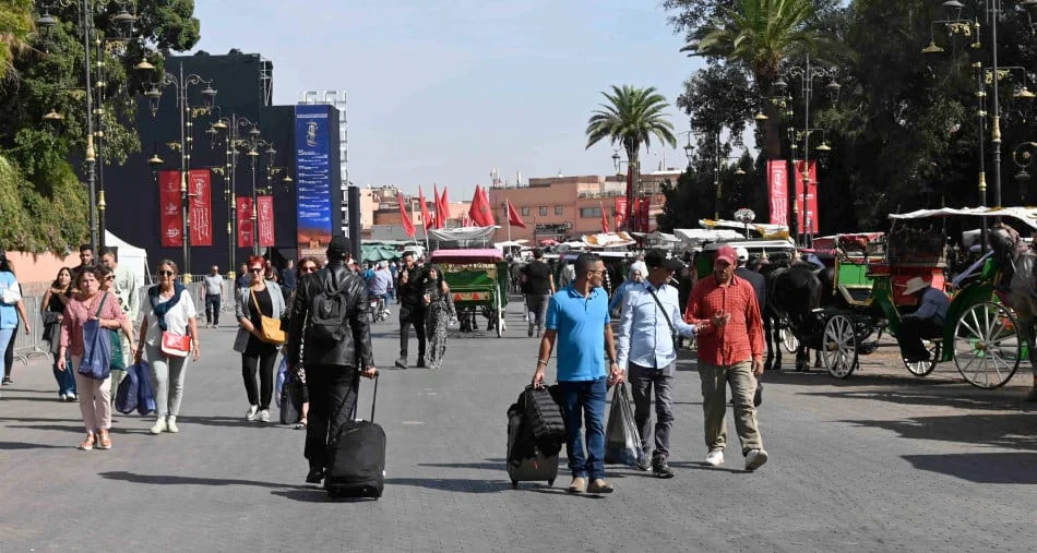 عائدات السياحة بالمغرب ترتفع بنسبة 22,2 في متم فبراير