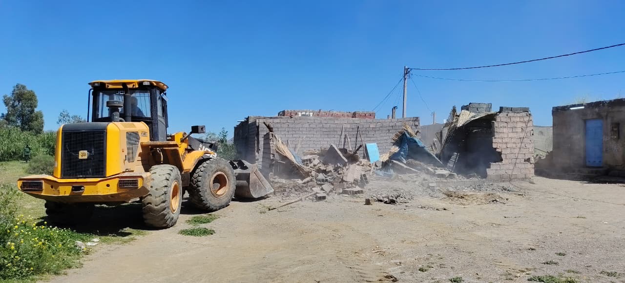 جماعة حربيل.. حصيلة عمليات هدم البناء غير القانوني تتجاوز 200 وحدة سكنية