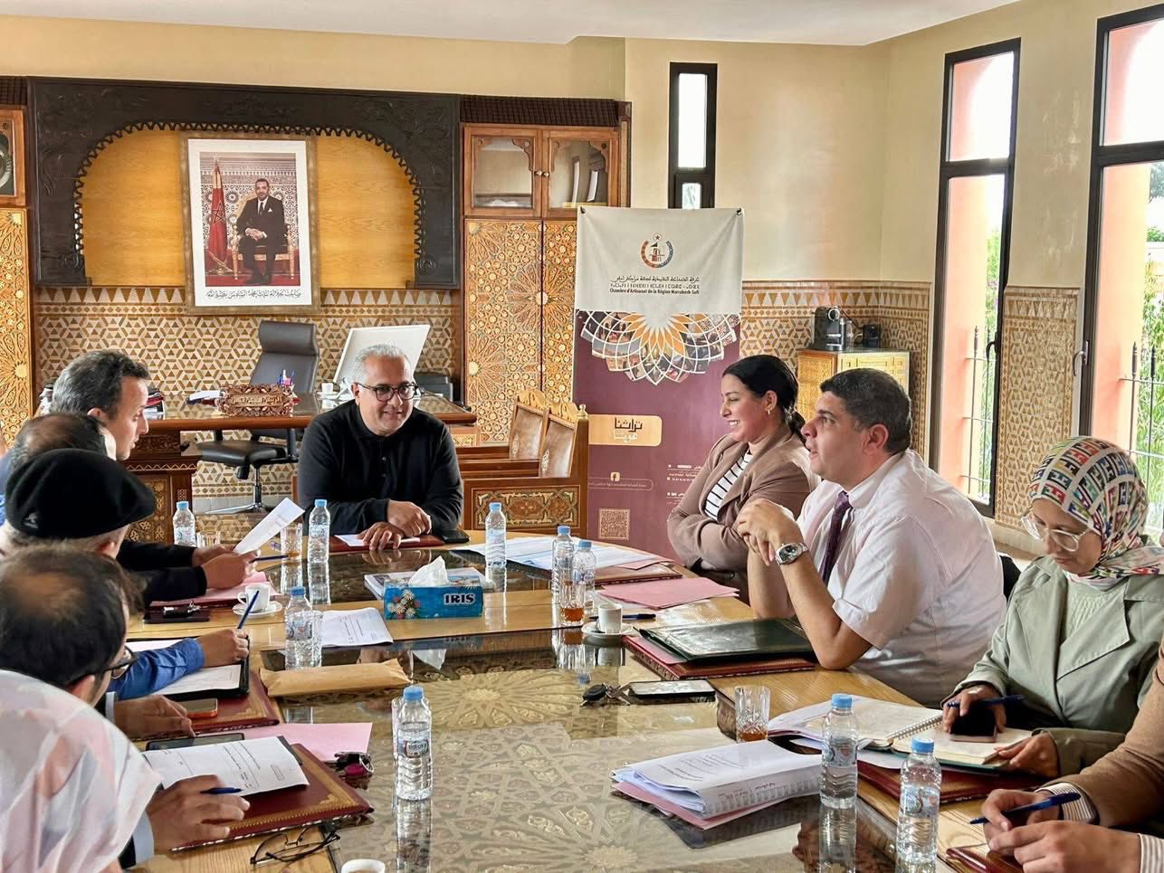 برئاسة شميس.. غرفة الصناعة التقليدية تضع اللبنات الأولى لإحداث الهيئات الحرفية بجهة مراكش اسفي