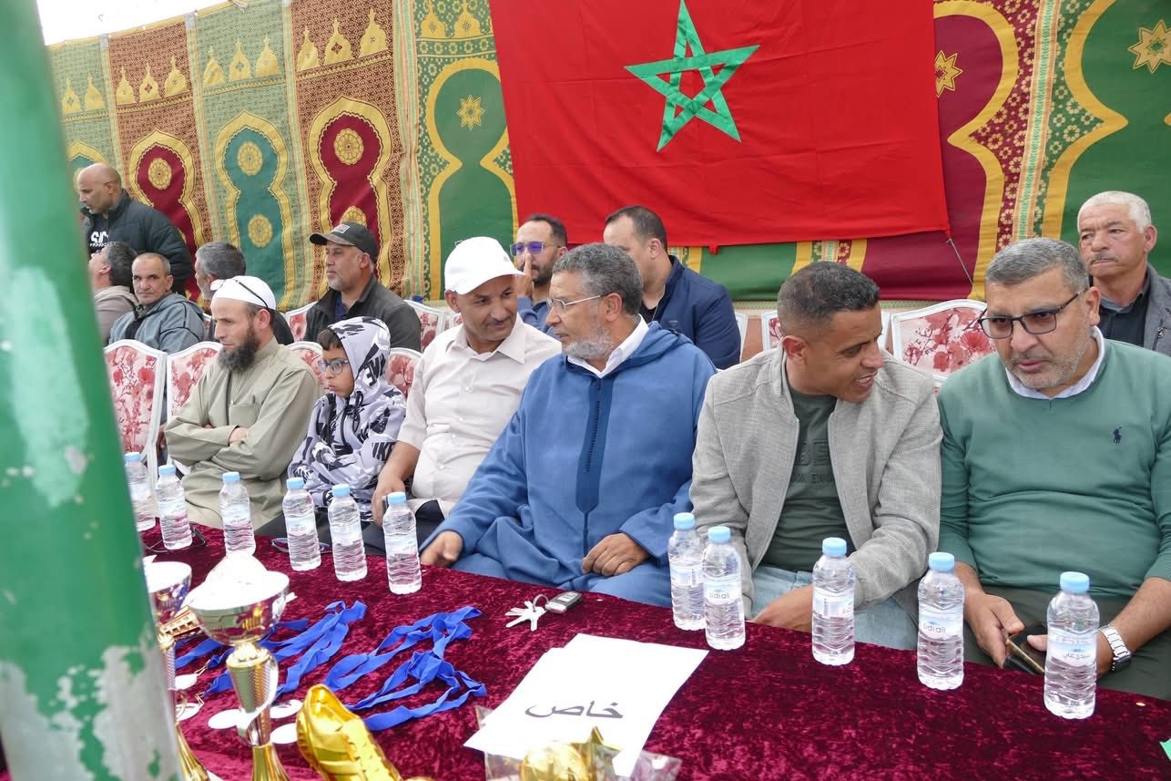 عبد القادر لحباب يترأس حفل اختتام الدوري الرمضاني لكرة القدم بتسلطانت