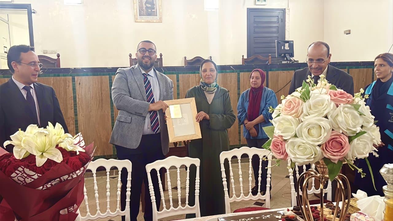 المحكمة الابتدائية بمراكش تودع إحدى كفاءاتها… صفية التاقي تحال على التقاعد وسط إشادة واسعة