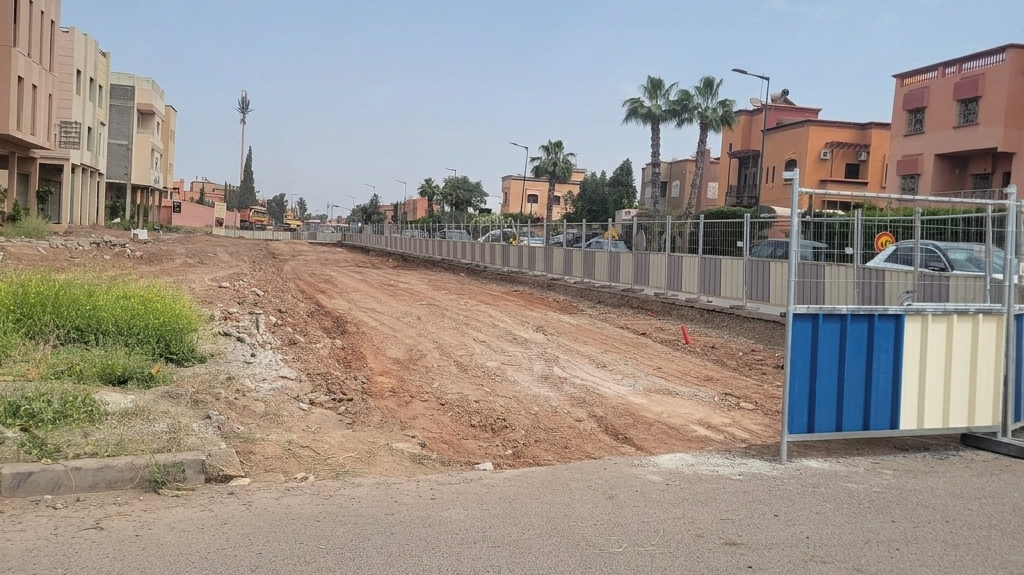 مراكش.. انطلاق أشغال تهيئة شارع المقاومة ومحور “الإنارة” بعد أشهر من التعثر التقني