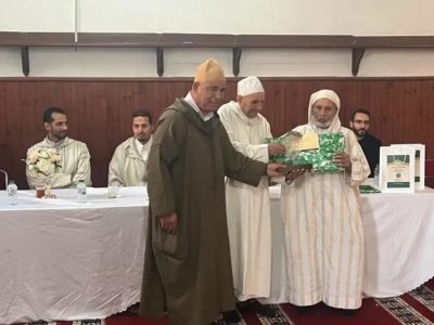 تكريم الفقيه الطارقي والمرشد الطالبي اعترافاً بعقود من العطاء الديني بمراكش