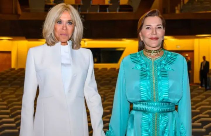 بريجيت ماكرون تدشن “المسرح الملكي” في زيارة رسمية استثنائية للمغرب