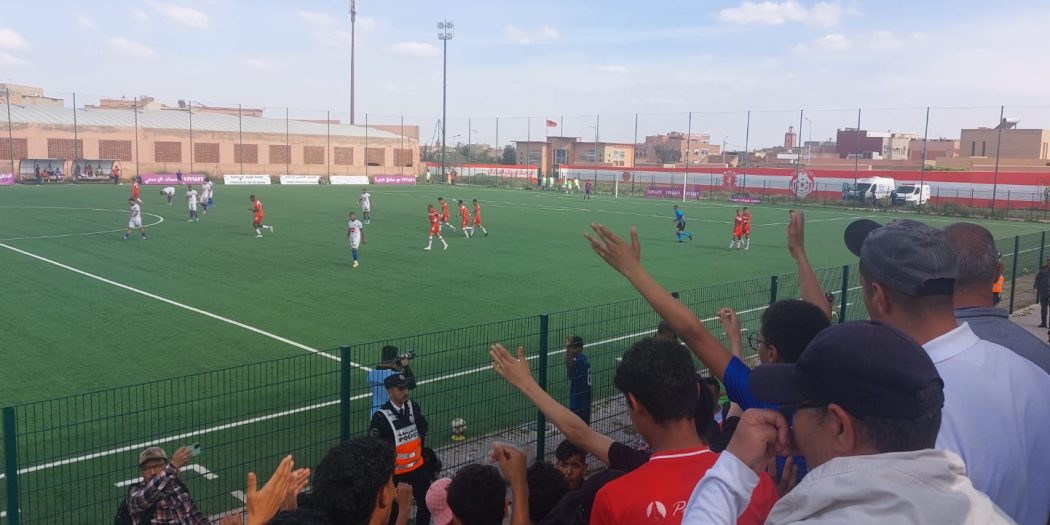 شباب ابن جرير يتفوق على وصيف الدوري أمل تزنيت بهدف “طلال”