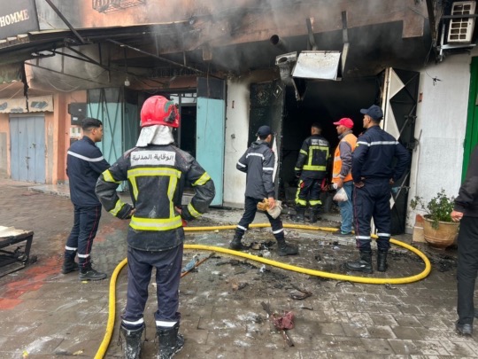 مراكش..  إخماد حريق شبّ في مصبنة بحي الدوديات