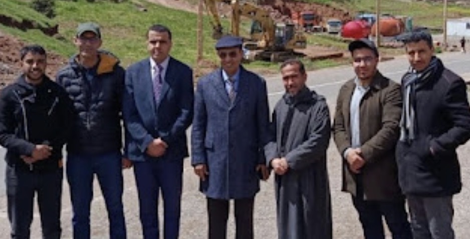 عامل إقليم الحوز يقوم بزيارة تفقدية لمرافق حيوية بجماعة أوكايمدن