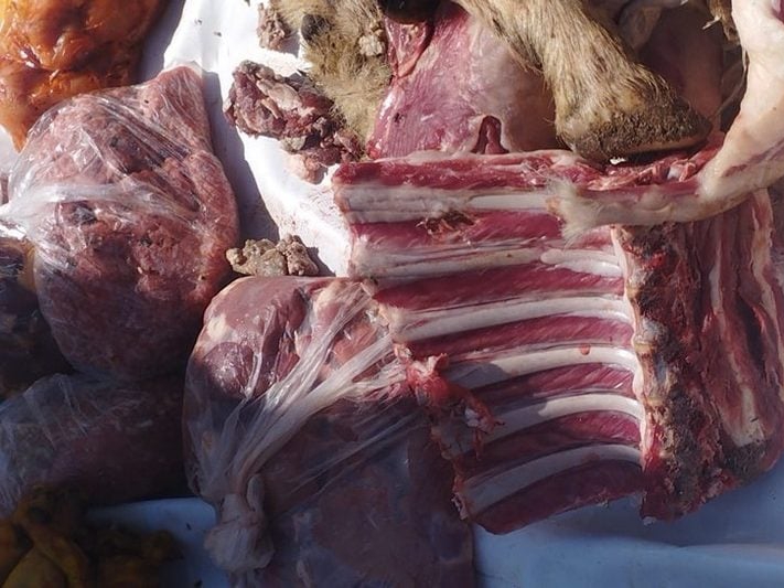 ضبط كمية من اللحوم غير صالحة للاستهلاك داخل السوق الأسبوعي ضواحي برشيد